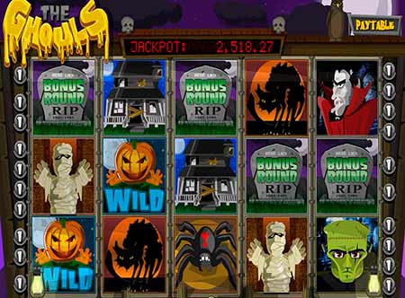 Il gioco di slot Ghouls Bitcoin su BetChain.